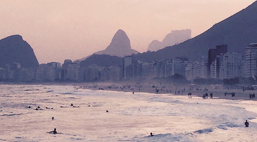 Praia do Leme: uma das melhores praias do Rio