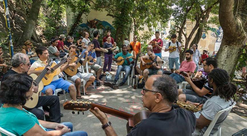 Escola de Música Portátil: choro todos os sábados, na Urca