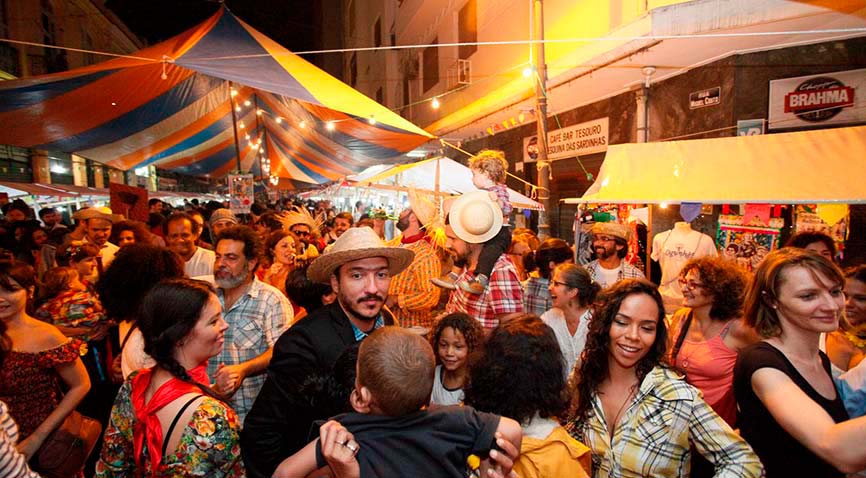 Calendário de festas juninas no Rio de Janeiro