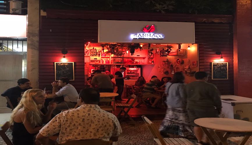 Bares de Vinhos no Rio de Janeiro, Sanhaço, Copacabana